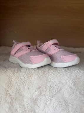 $22✨NIB•Stride Rite Munchkin Lagoon Toddler Sneakers | Pink Sparkle  | 7T